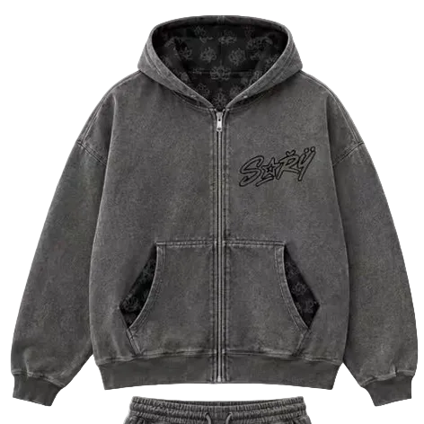 SXRY Washed Grey Tracksuit